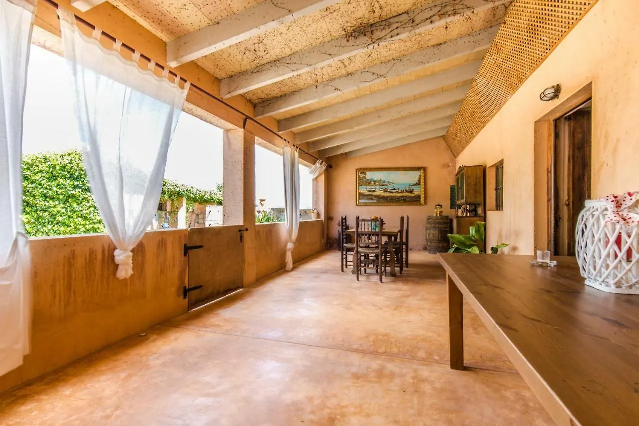 مزرعة للإقامة Finca Agroturismo Sa Cova Den Borino كامبوس